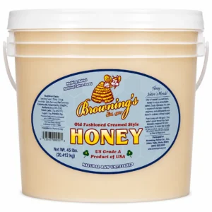 45lb old-fashioned creamed honey