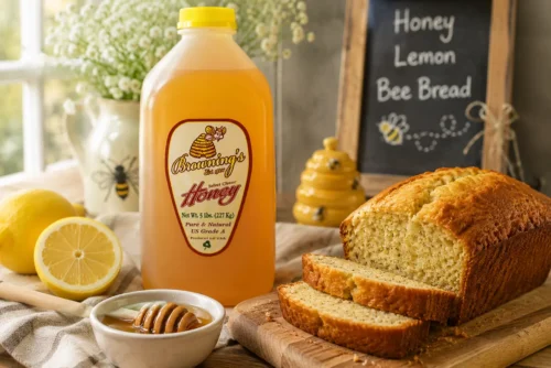 honey lemon bee bread