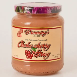 chokecherry creamed honey