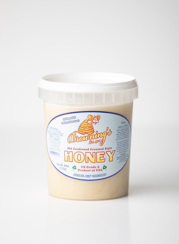 40oz Old-fashioned Creamed Style Honey