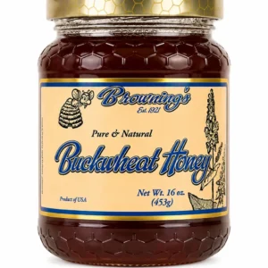 16oz buckwheat honey gift jar