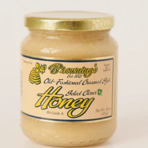 plain creamed honey
