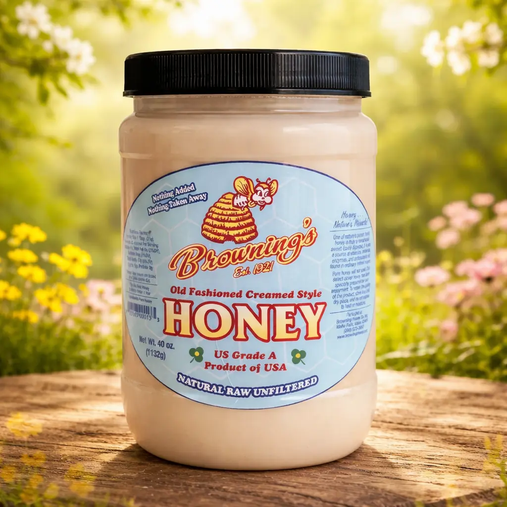40Oz Old-Fashioned Creamed Style Honey 40oz Old-fashioned Creamed Style Honey