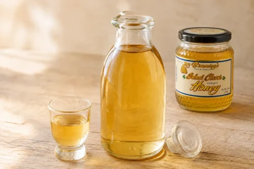 Homemade Honey Simple Syrup