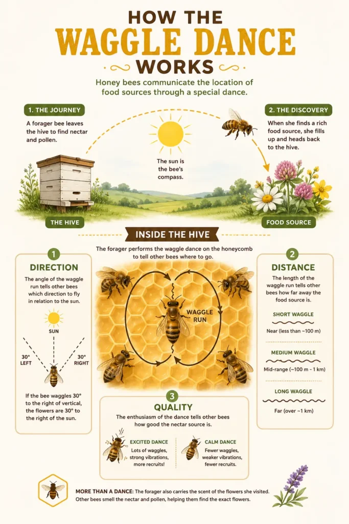 The Waggle Dance: How Honey Bees Communicate Without Saying A Word The Waggle Dance: How Honey Bees Communicate Without Saying a Word