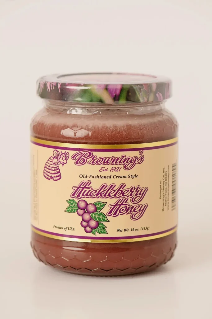Huckleberry Creamed Honey