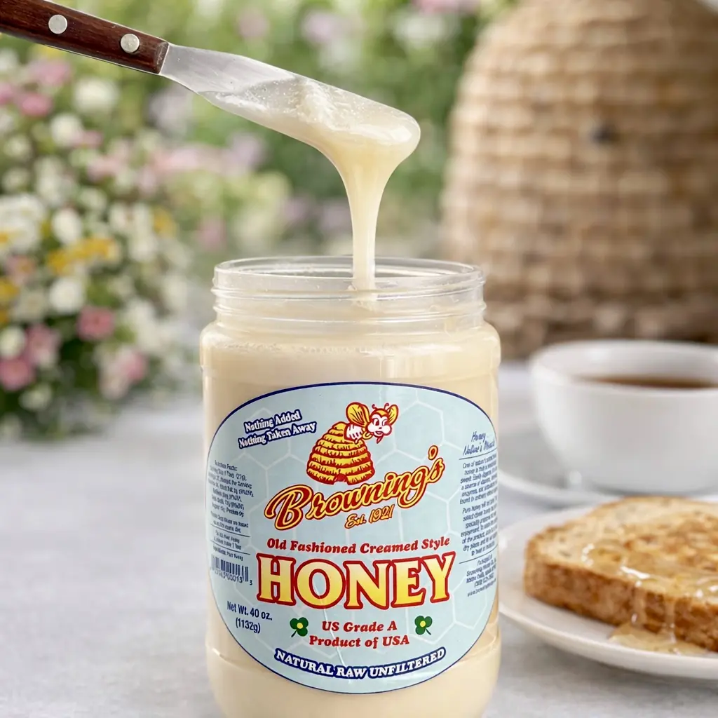 40Oz Old-Fashioned Creamed Style Honey 40oz Old-fashioned Creamed Style Honey - Image 3